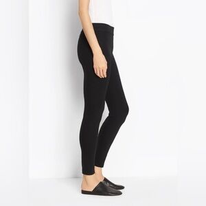 VINCE. Black Tech Ponte Legging Pants | Medium |